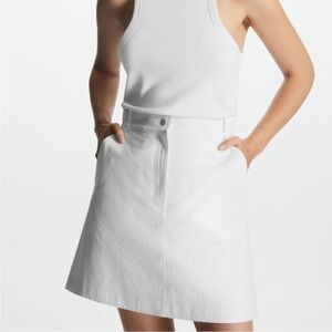 COS A-line mini skirt